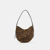 Bree Leopard Printed Suede