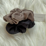 Velvet Duo Scrunchies