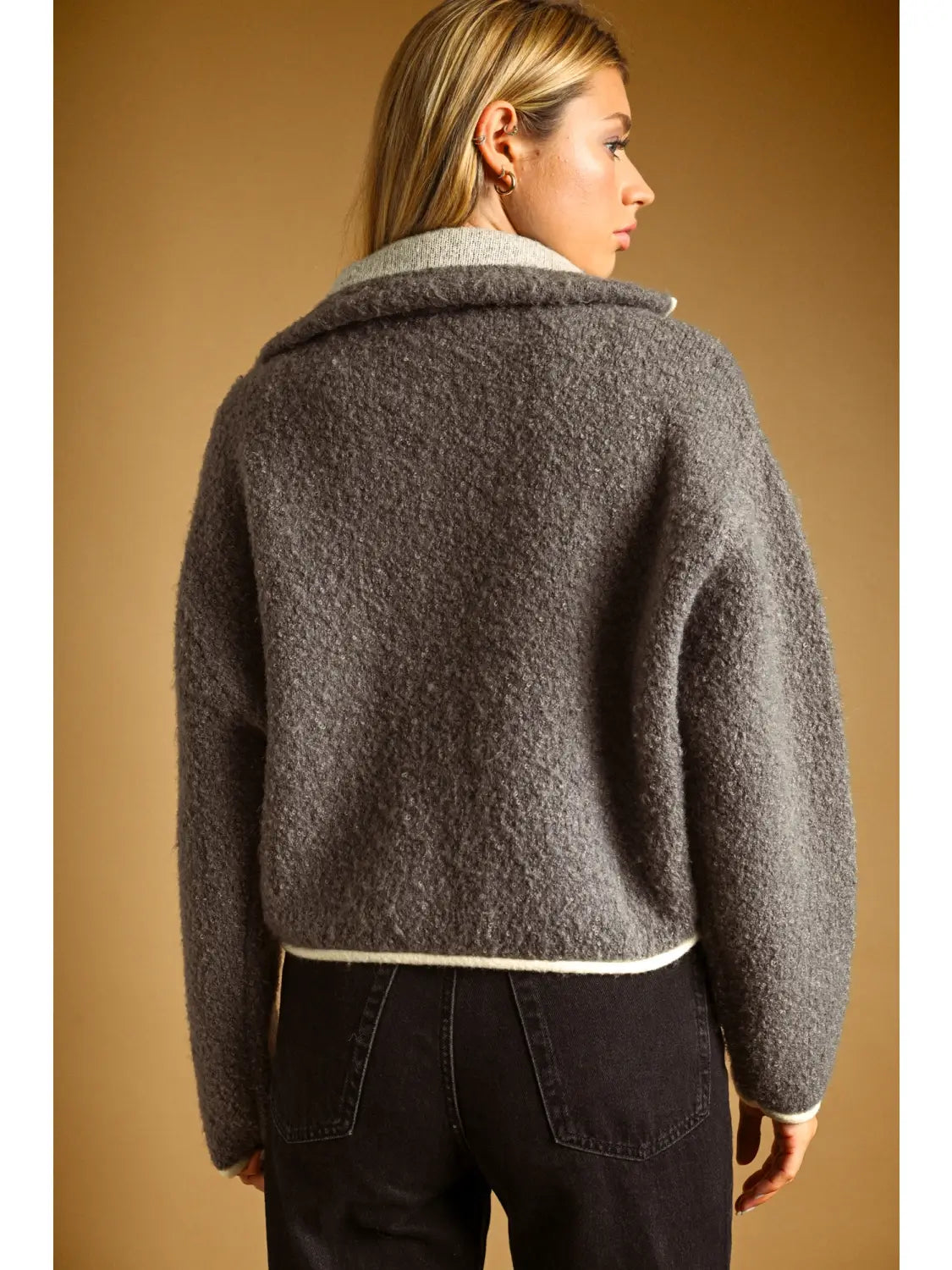 HIGH NECK JACKET