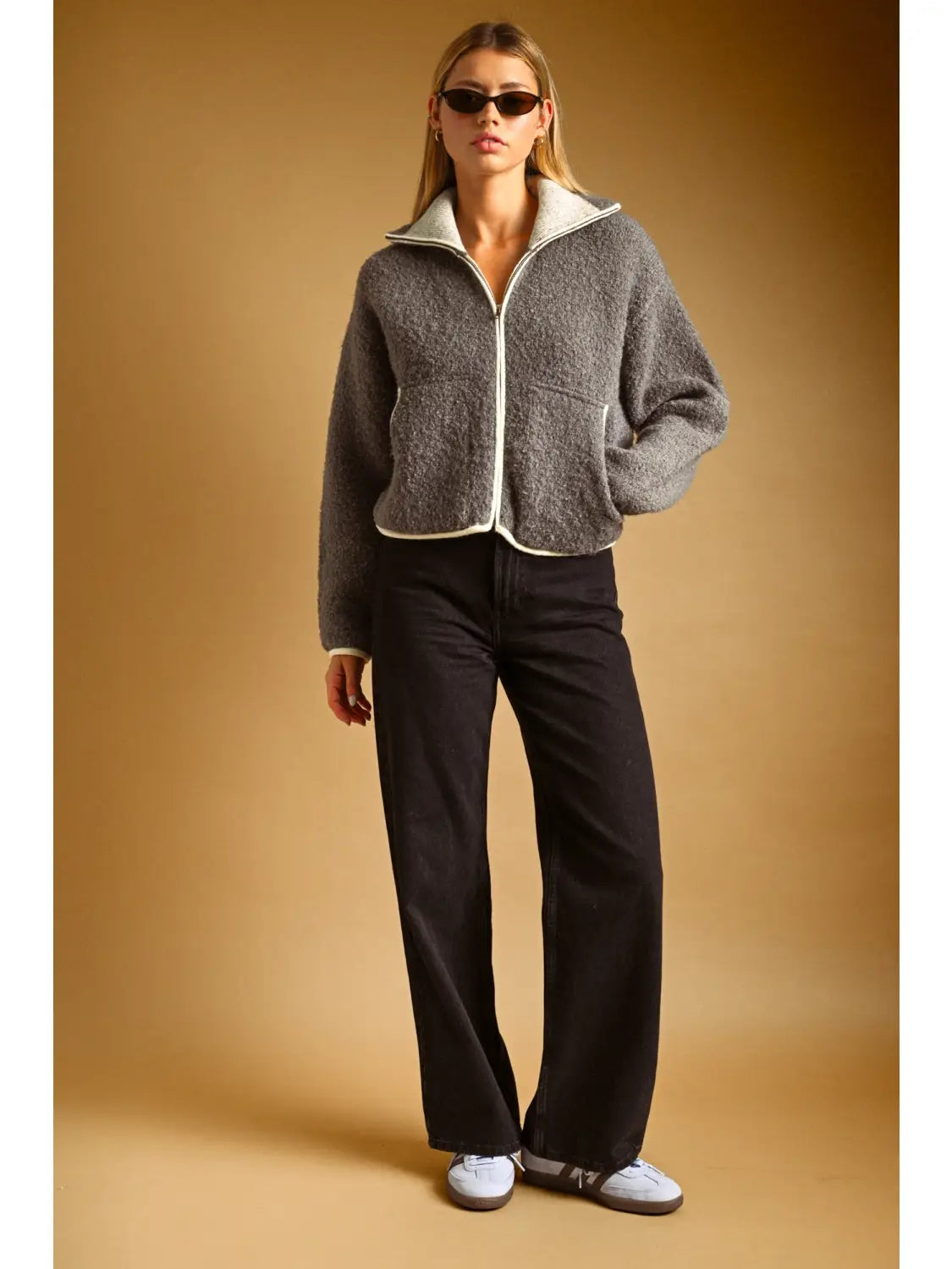 HIGH NECK JACKET