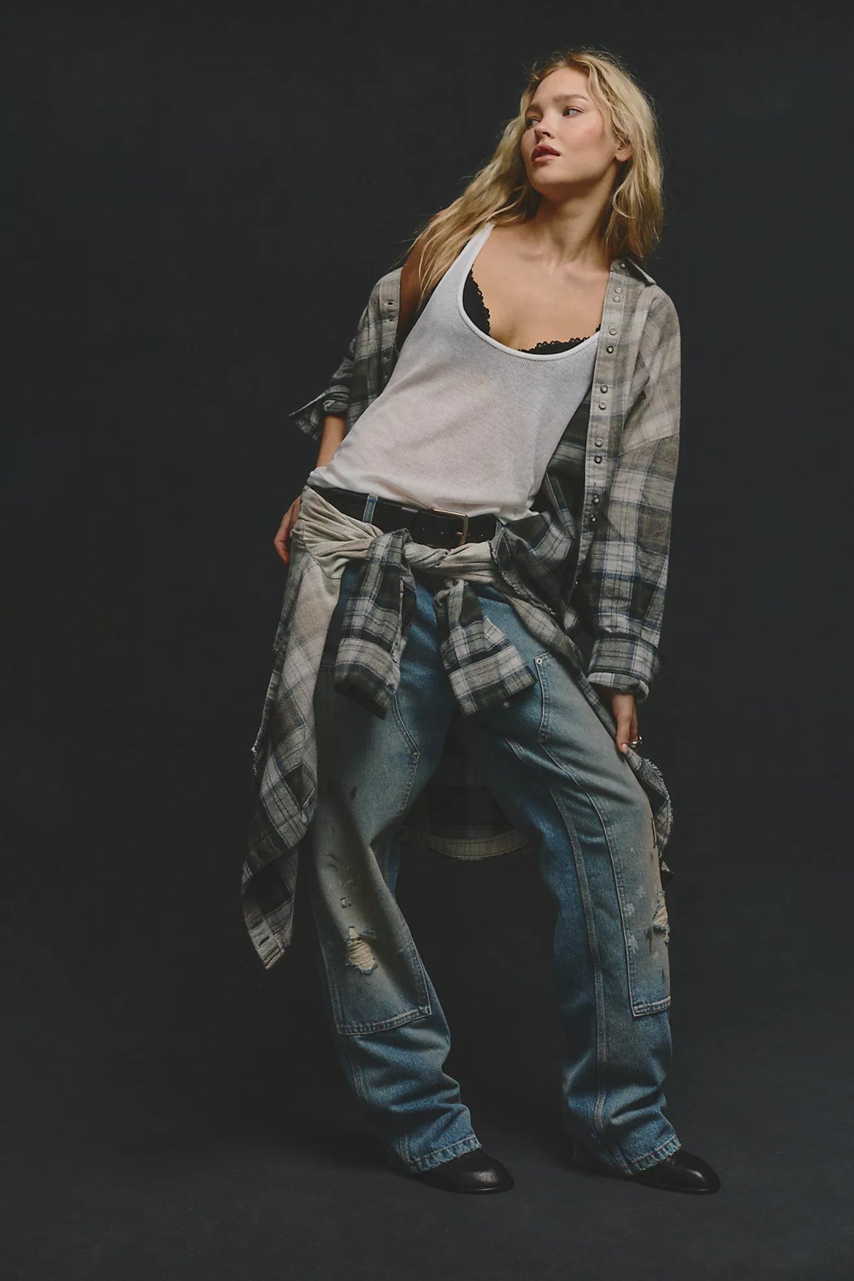 WE THE FREE LEXI PLAID SHIRT