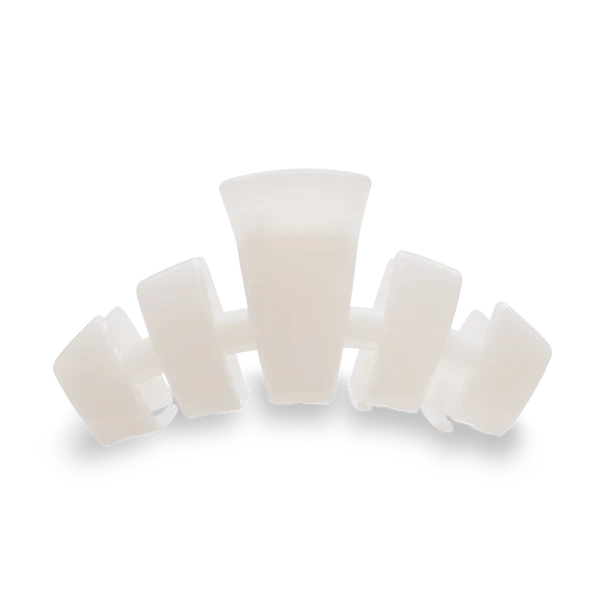 LARGE COCONUT WHITE CLASSIC CLAW CLIP