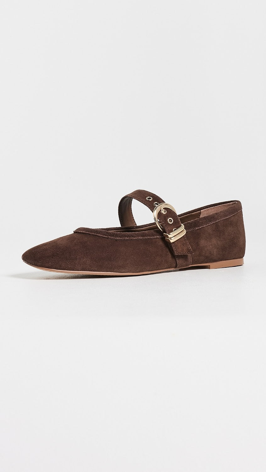 MIKEL SUEDE FLAT