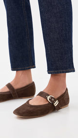 MIKEL SUEDE FLAT