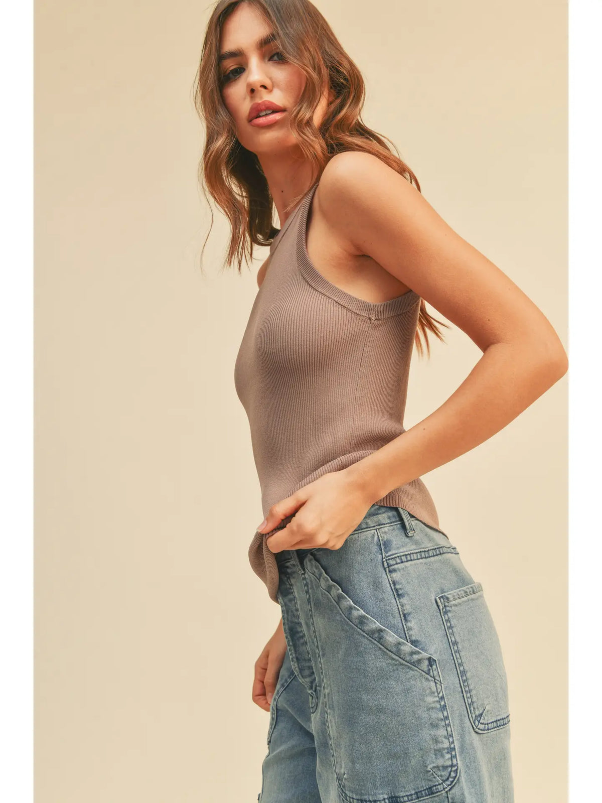 CLASSIC RIBBED TANK TOP