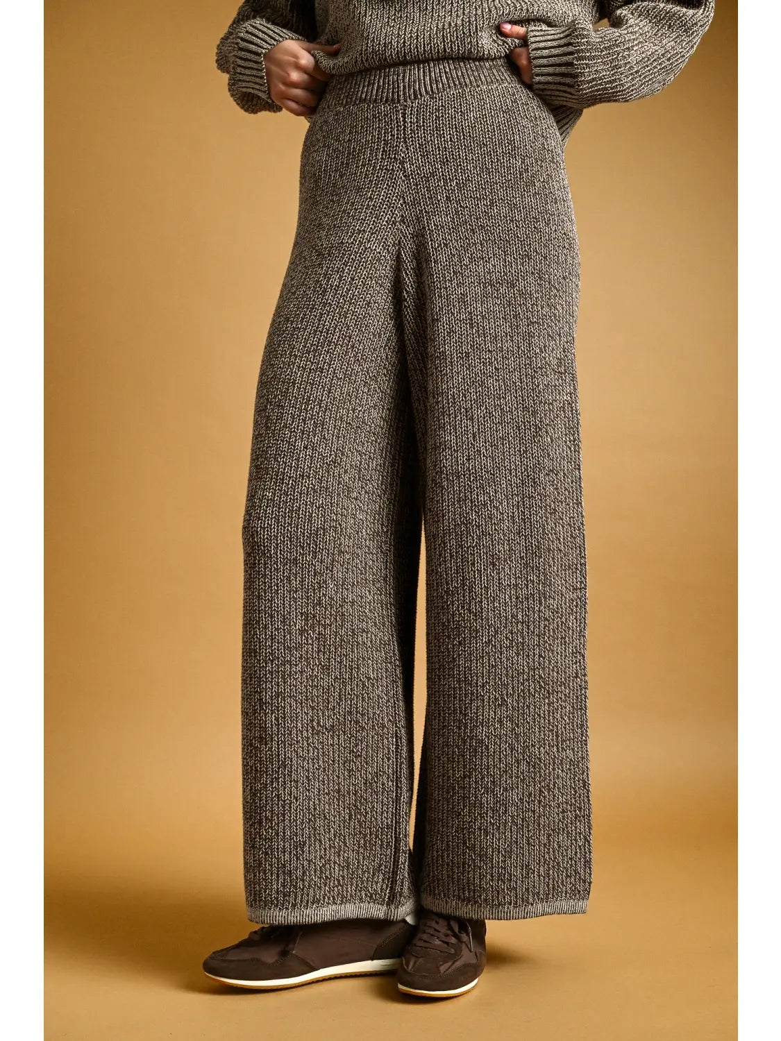 TWO TONE LOUNGE KNIT PANTS