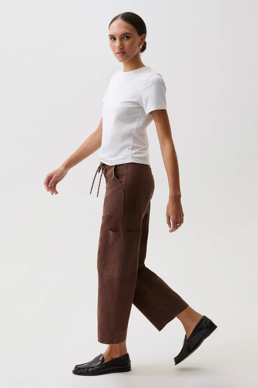 SABRINA CURVED UTILITY PANTS