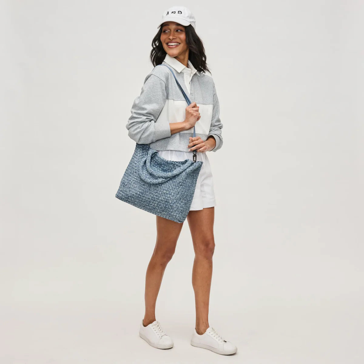 Sky's The Limit Medium Denim Tote