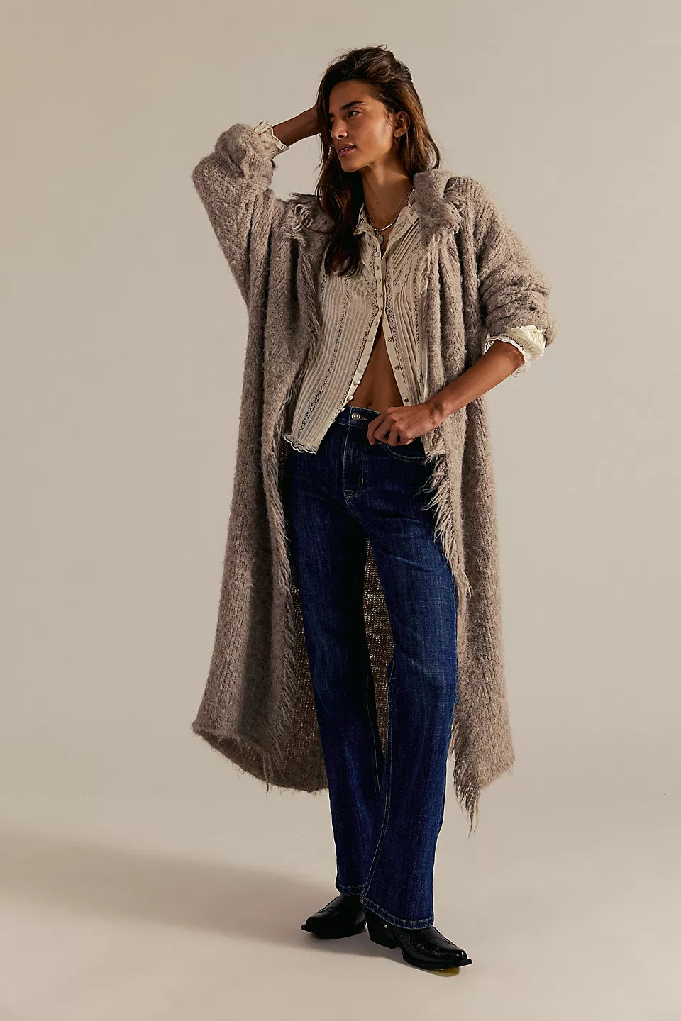 WE THE FREE DOUBLE KNOT HIGH-RISE STRAIGHT BOOTCUT JEANS