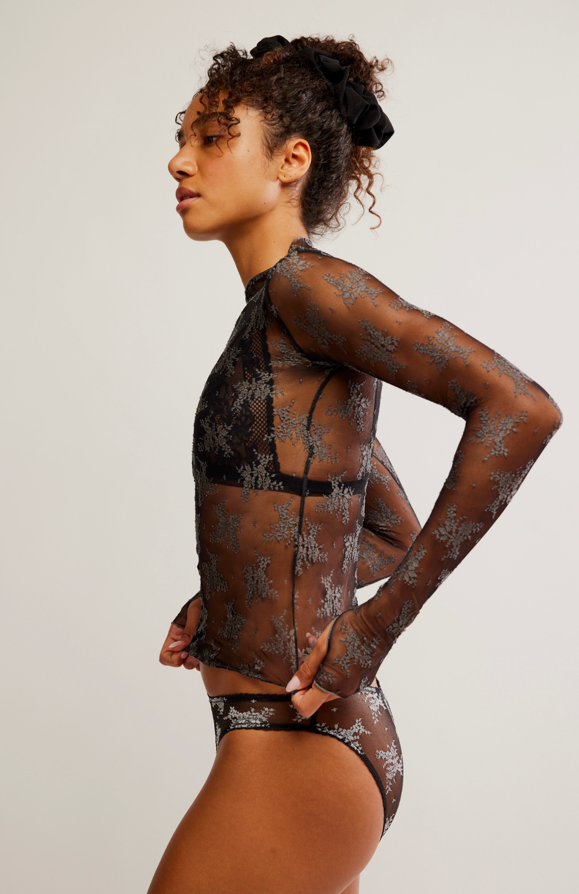 Two Tone Lady Lux Layering Top
