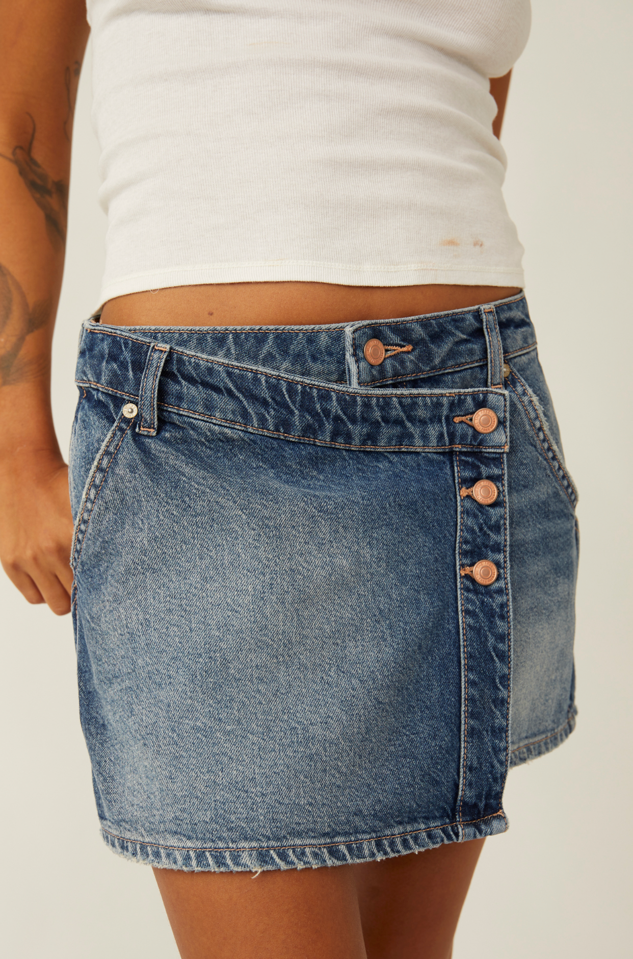 Wynne Denim Skirt