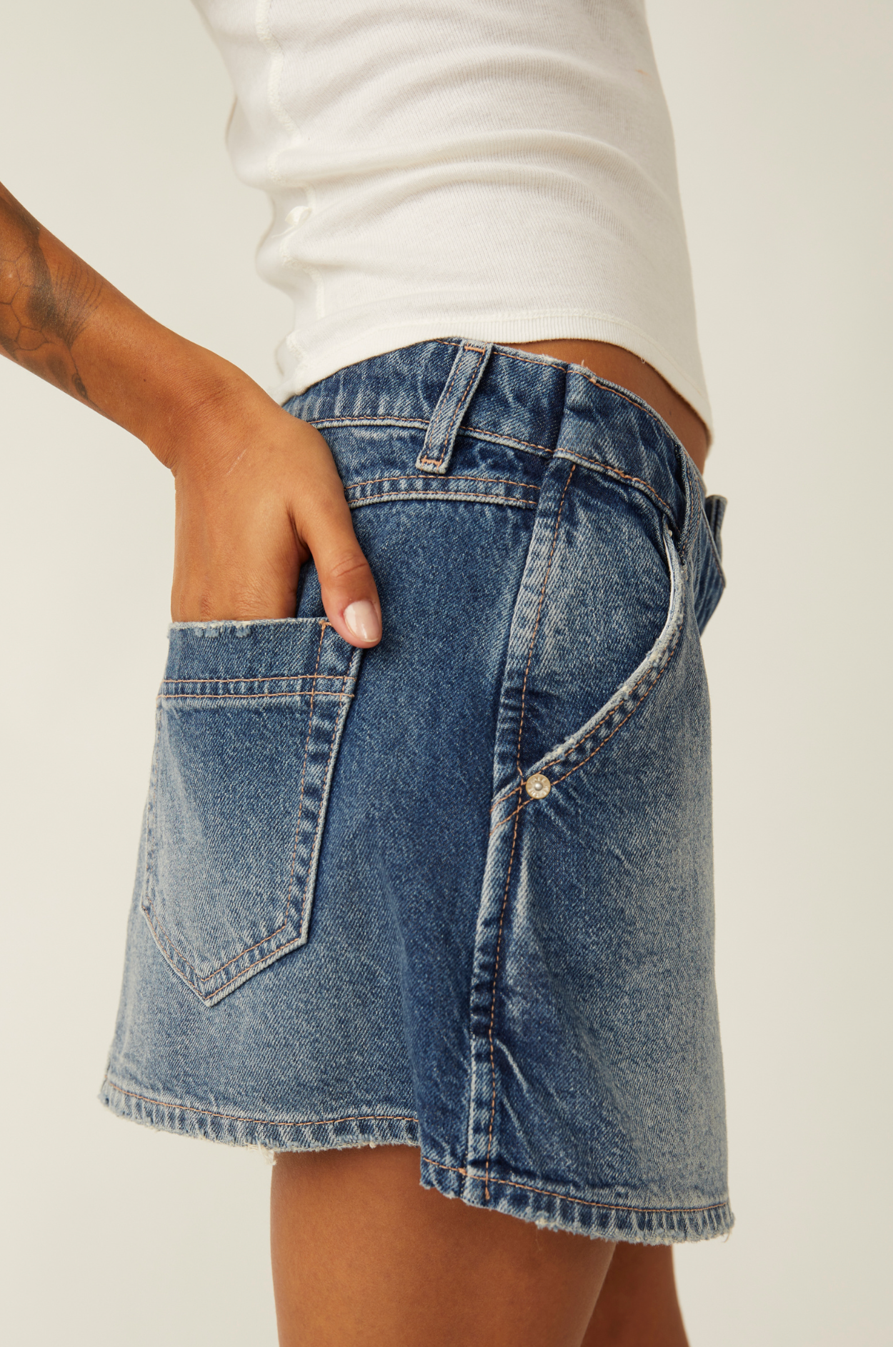 Wynne Denim Skirt