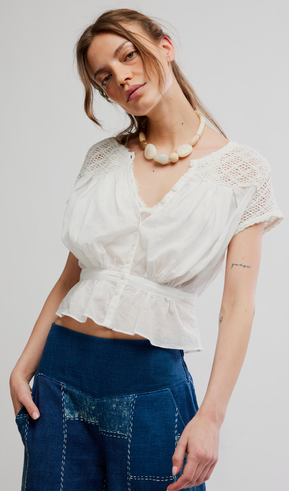 Gemma Embroidered Top