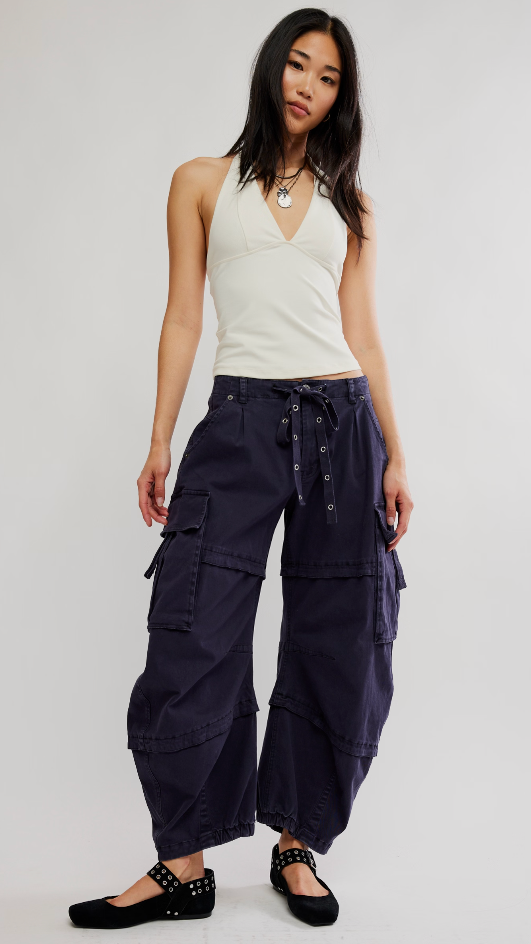 WE THE FREE REEF CURVED CARGO TWILL PANTS