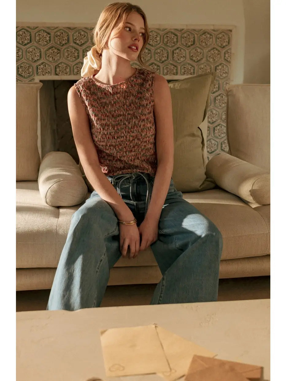 Multi Color Knit Top