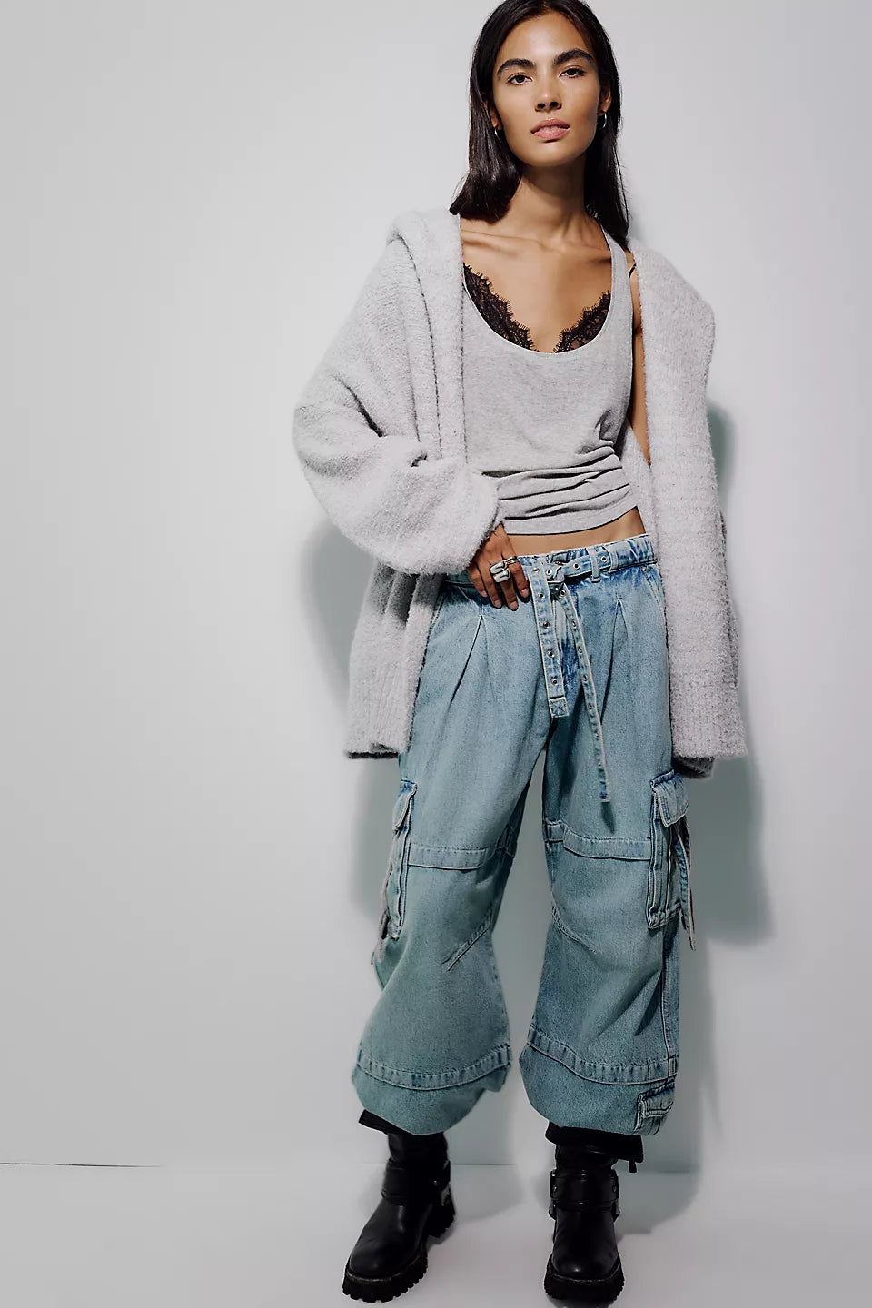 THISTLE HOODED CARDI