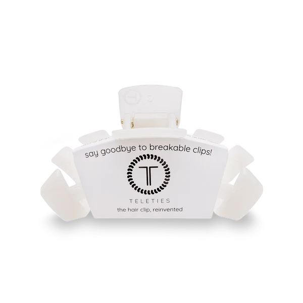SMALL COCONUT WHITE CLASSIC CLAW CLIP
