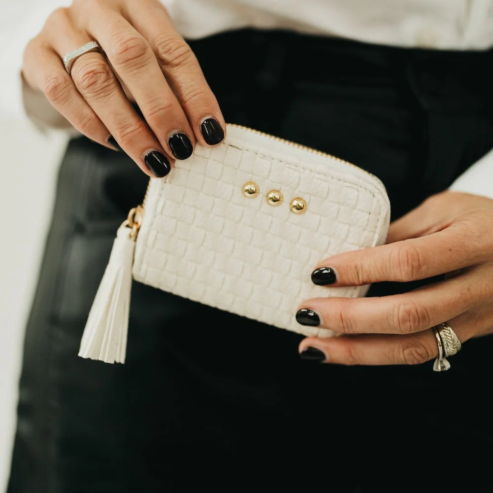 WYNONA WOVEN WALLET