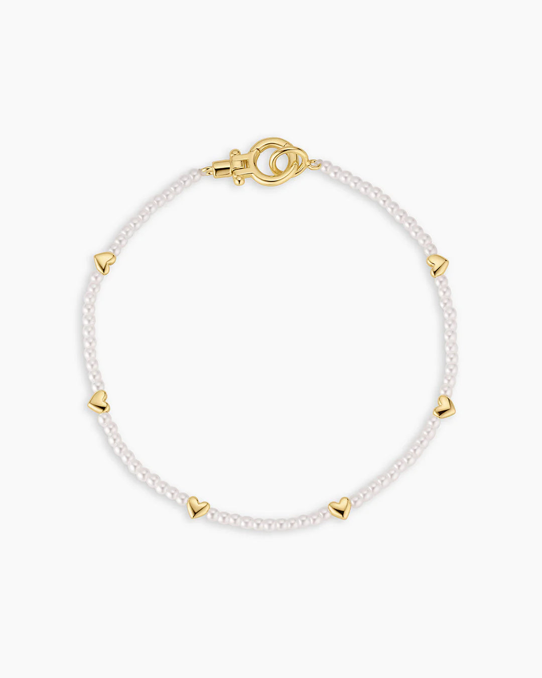 Amour Pearl Bracelet Gold
