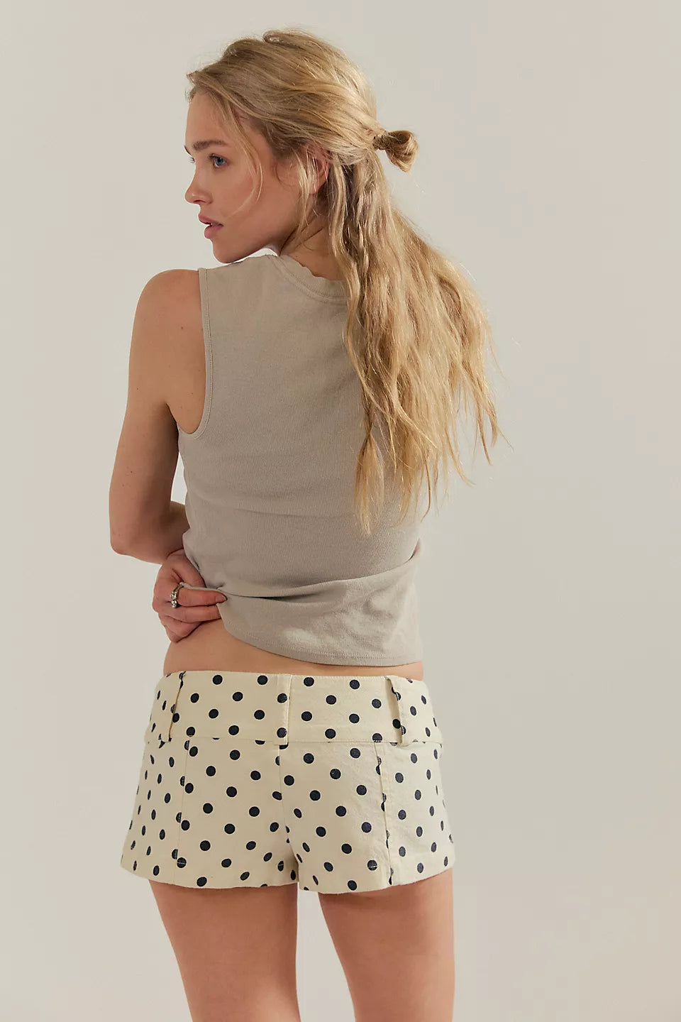 Ana Printed Micro Shorts