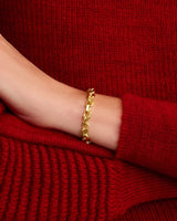 Asher Statement Bracelet Gold