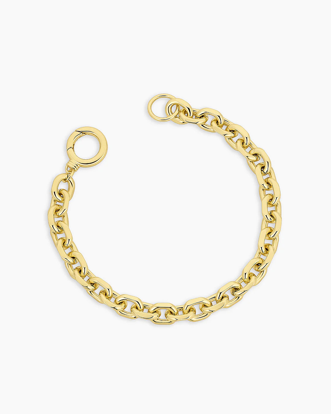 Asher Statement Bracelet Gold