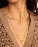 Asher Mini Necklace Gold