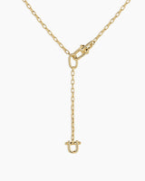 Atlas Delicate Lariat Gold