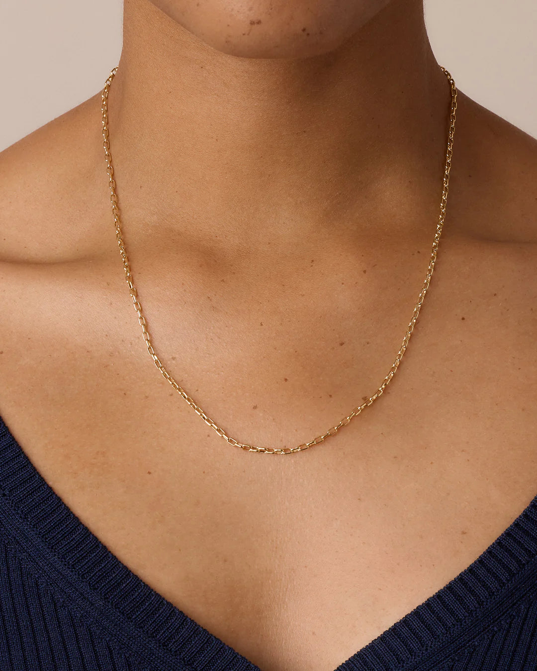 Atlas Delicate Lariat Gold