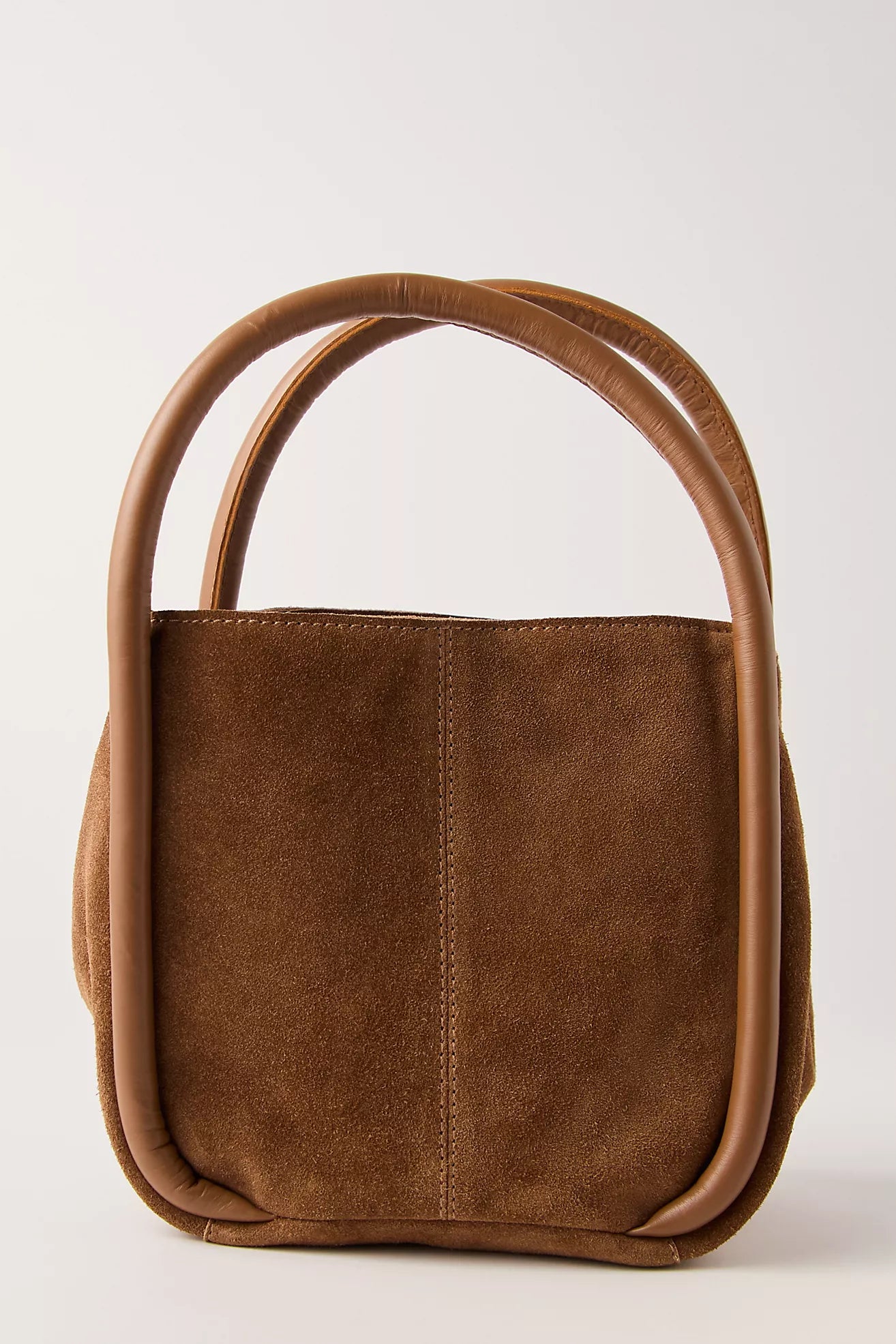 Barlow Suede Bucket Bag