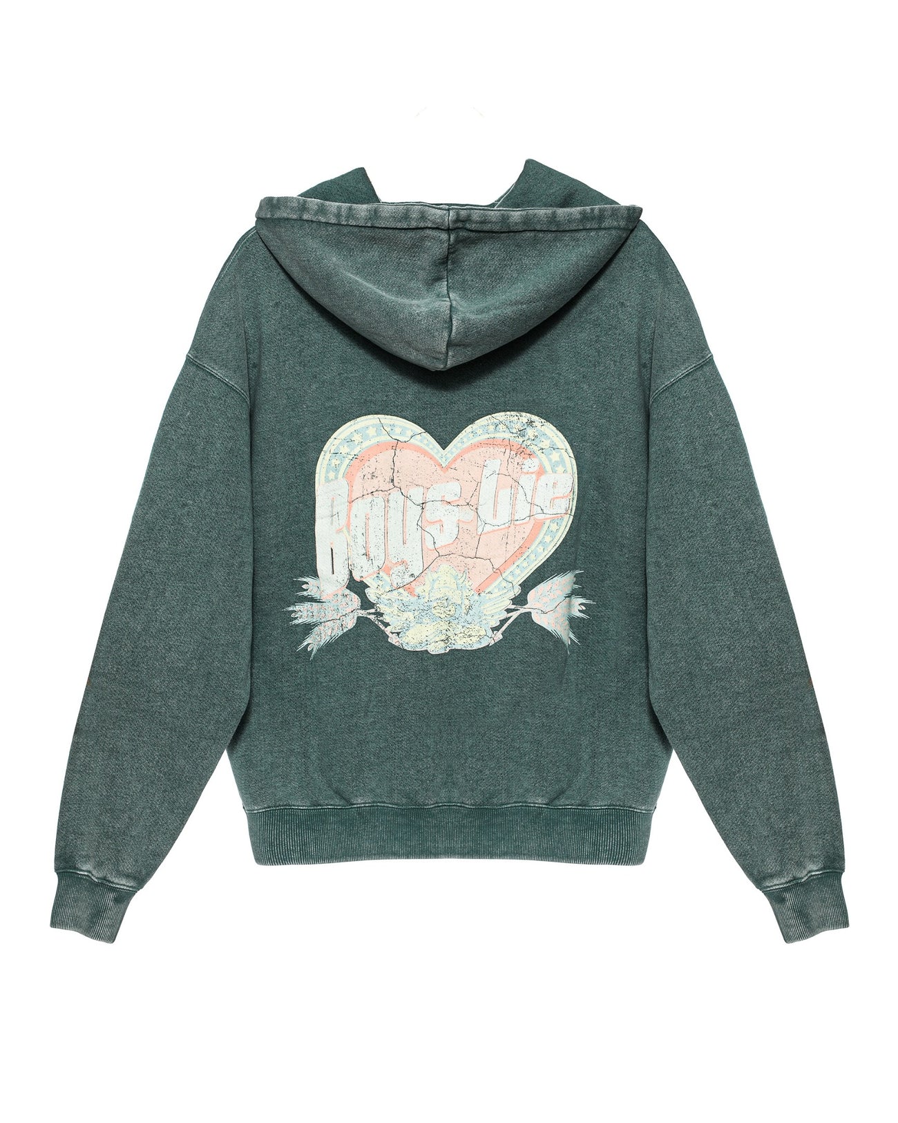 Breakfast Beers Pastel Racer Hoodie