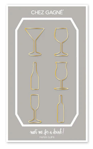 Cocktail Paper Clips 6 Pack