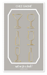 Cocktail Paper Clips 6 Pack