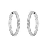 Eliette Hoops Silver