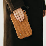 Emma Woven Clutch Wristlet