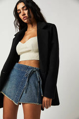EMMY DENIM SKORT