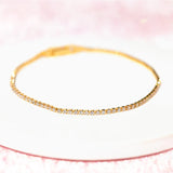 Endless Tennis Bracelet 16M Gold