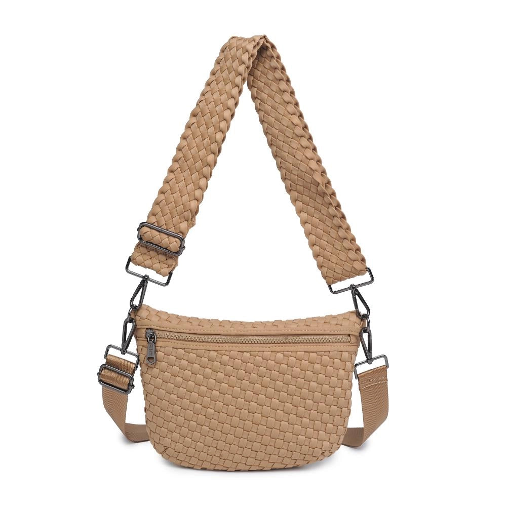 Ethereal Neoprene Woven Crossbody