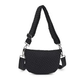 Ethereal Neoprene Woven Crossbody