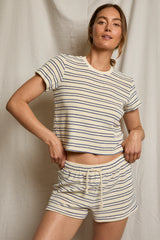 Eve Cotton Short Sleeve Crew Neck Tee