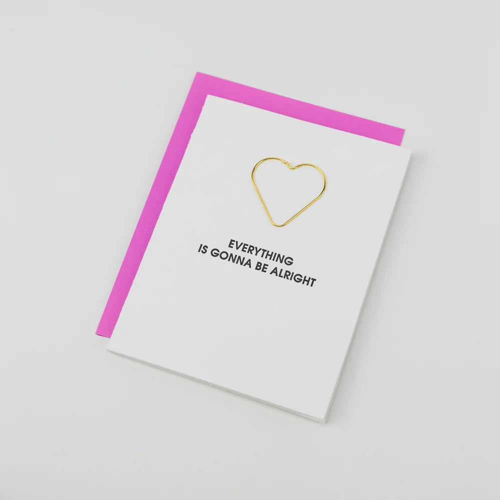 GREETING CARD EVERYTHING IS GOING TO BE ALRIGHT
