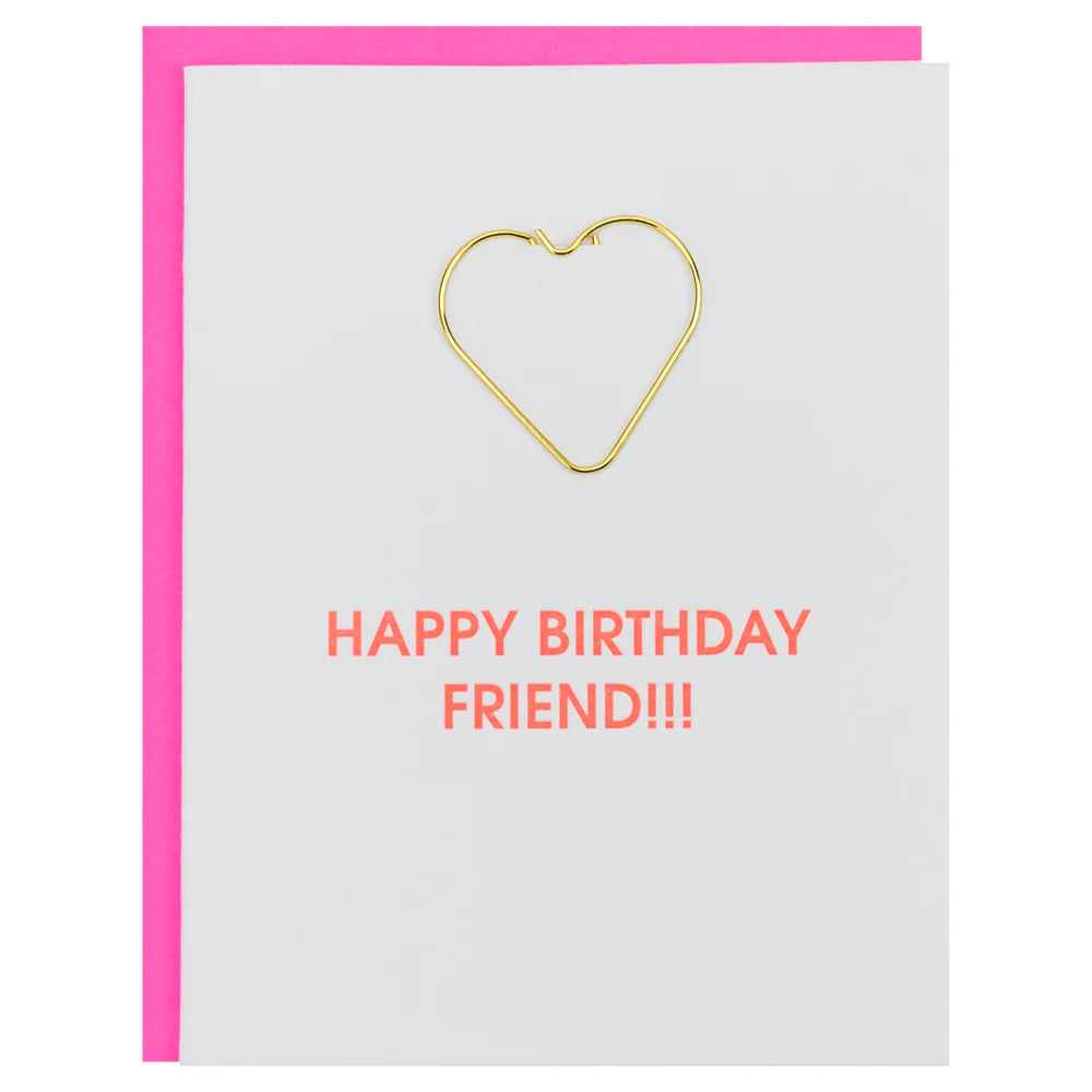 Happy Birthday Friend Greeting Card