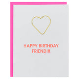 Happy Birthday Friend Greeting Card