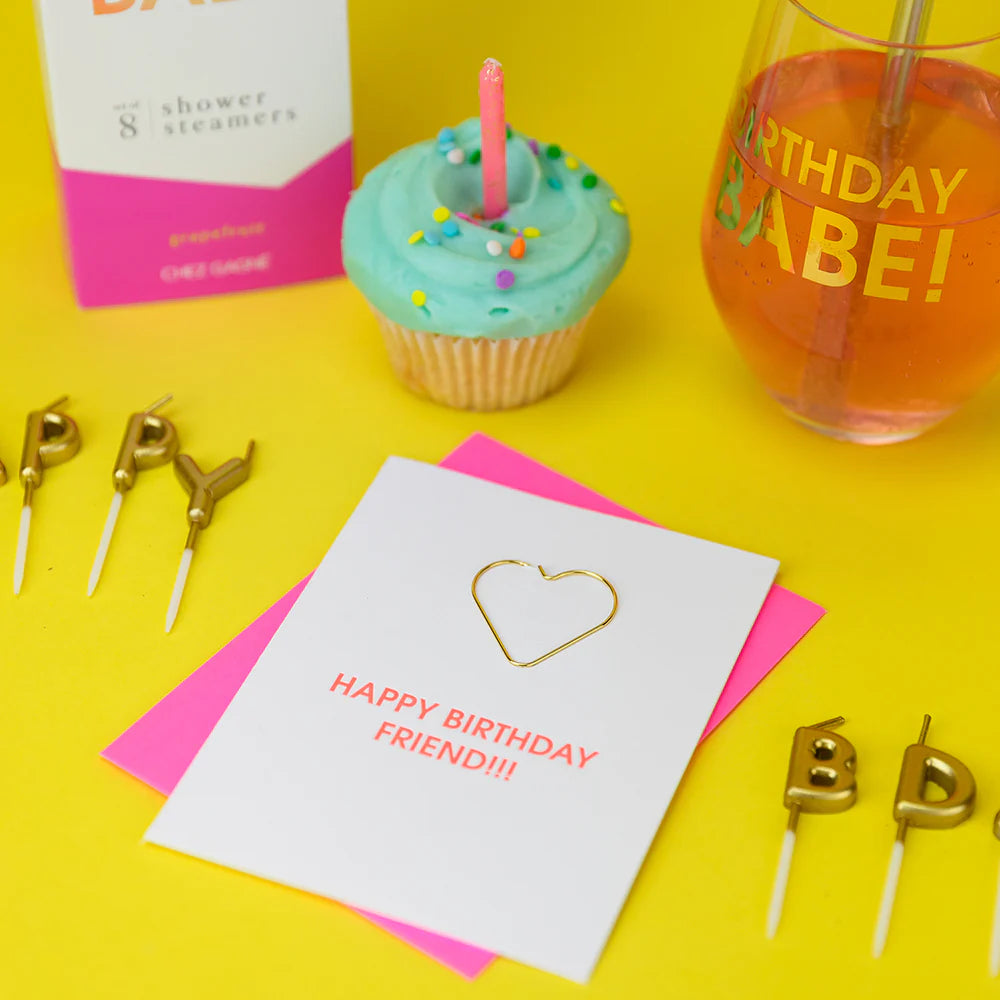 Happy Birthday Friend Greeting Card