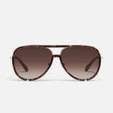 High Profile Dark Tort Frame / Brown Lens
