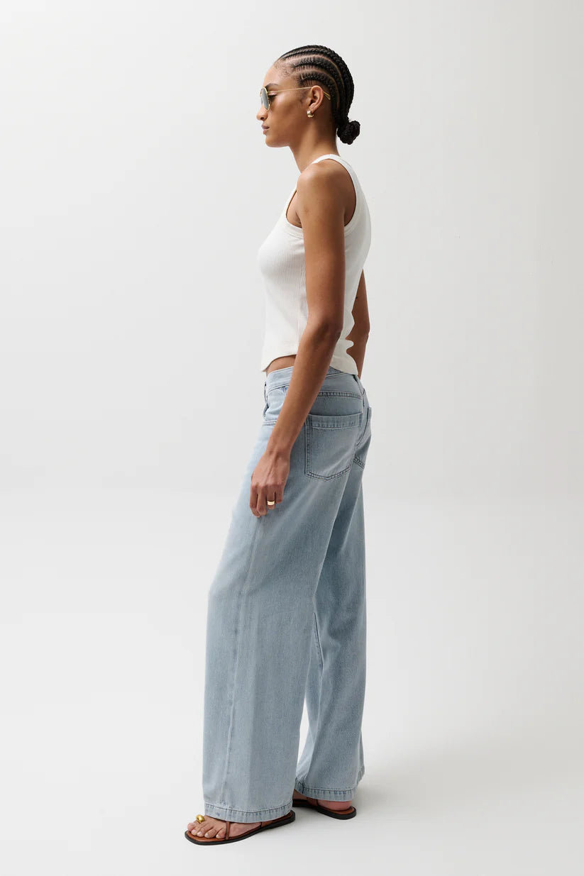 Jadyn Low Slung Palazzo Jean