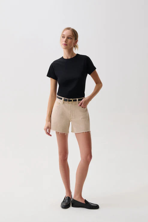 KENNEDY RELAXED MID RISE CUT OFF SHORT