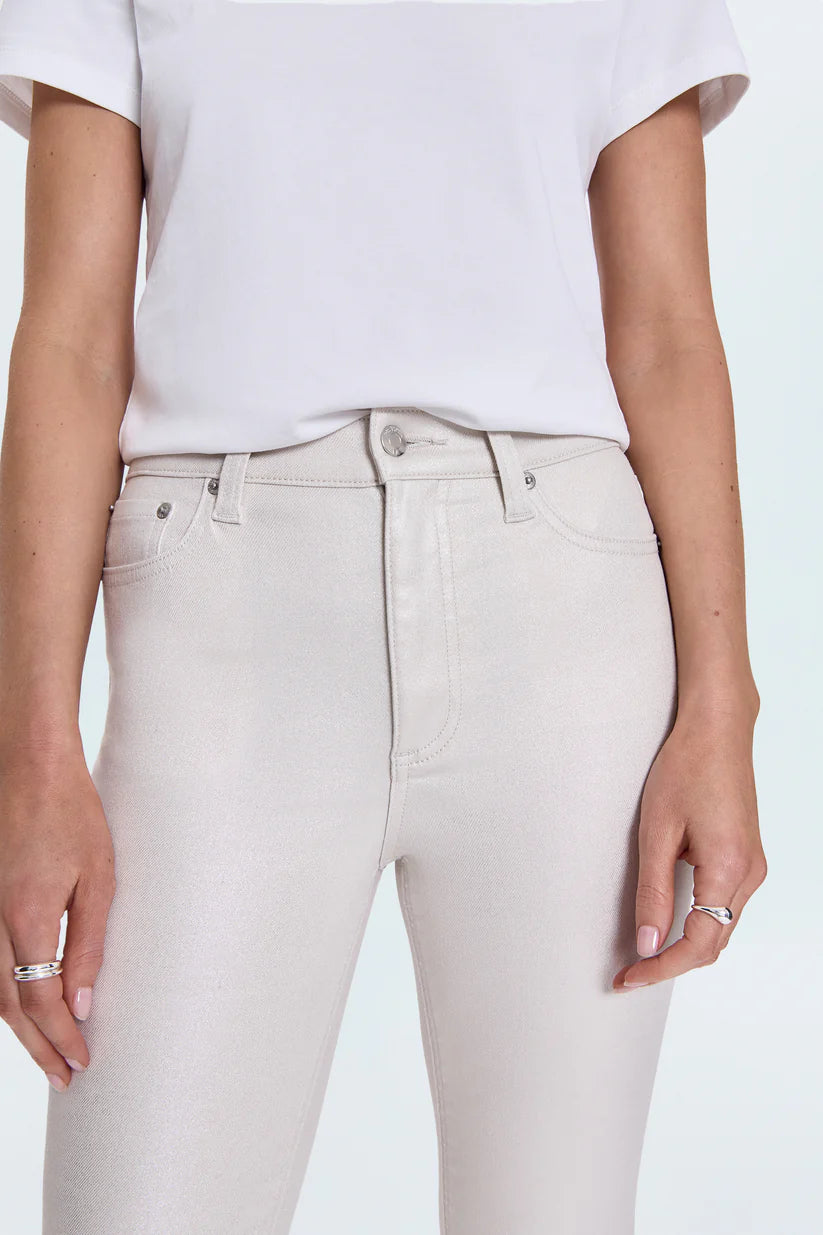 Lennon High Rise Crop Boot Jean