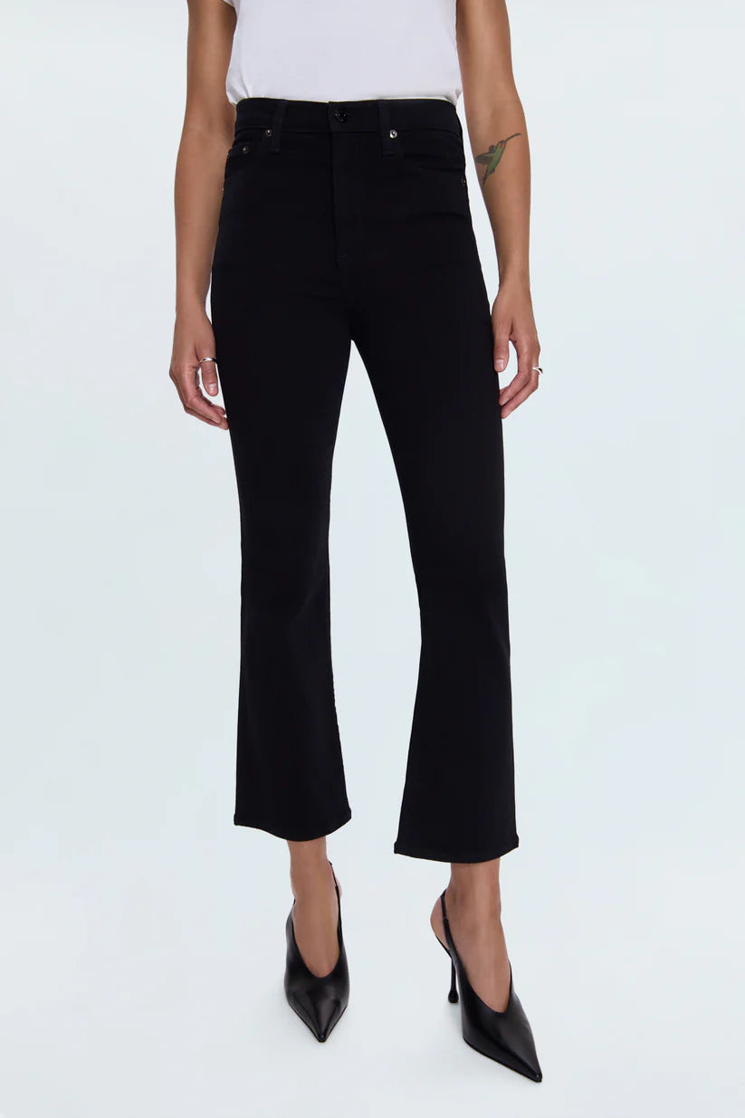 Lennon High Rise Crop Boot Jean