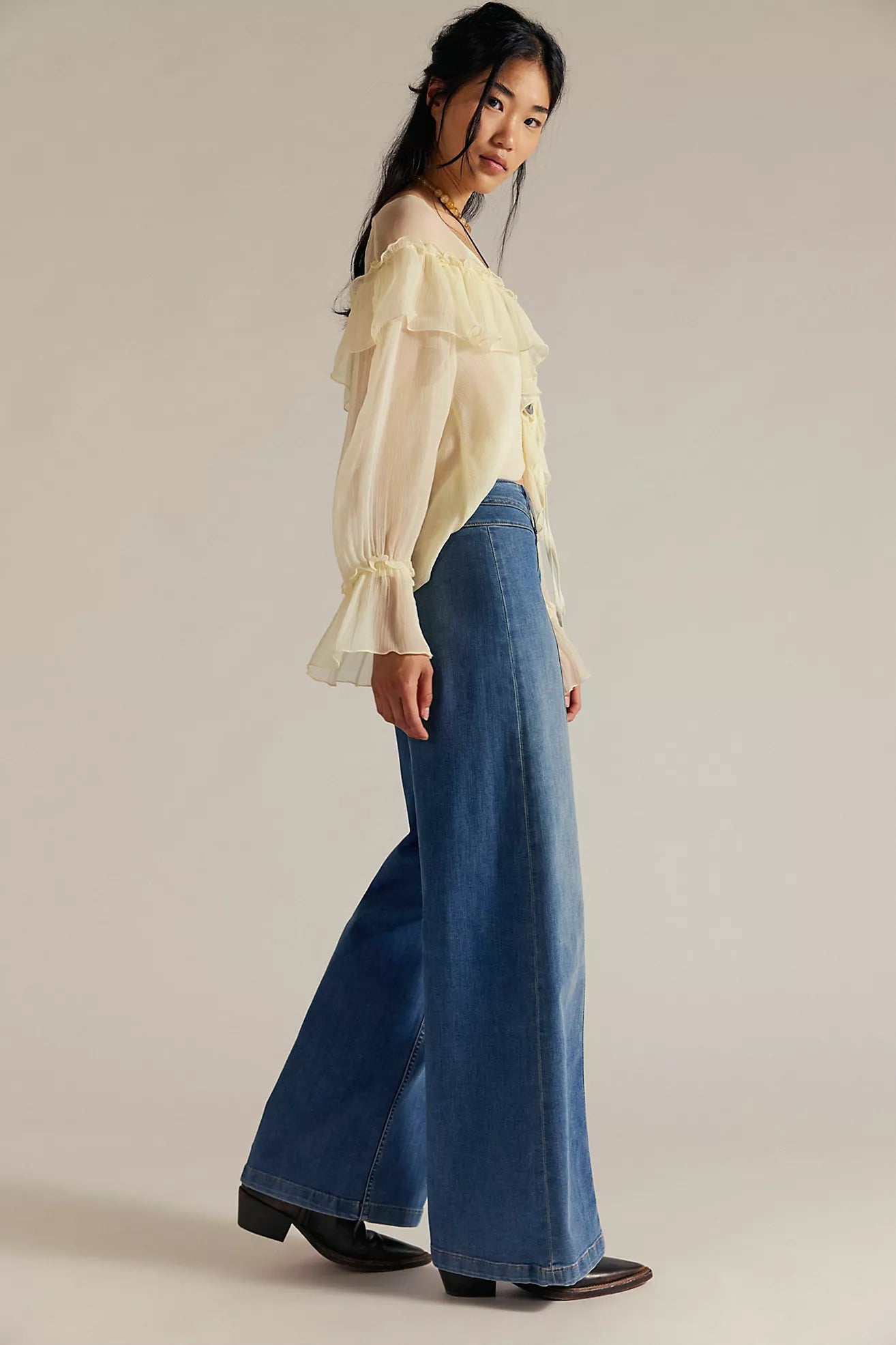 We The Free Libre Wide Leg Jean
